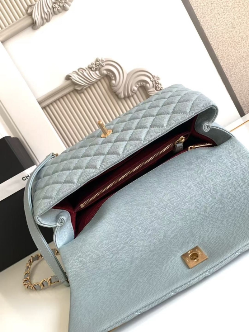 Ch**el top handle bags